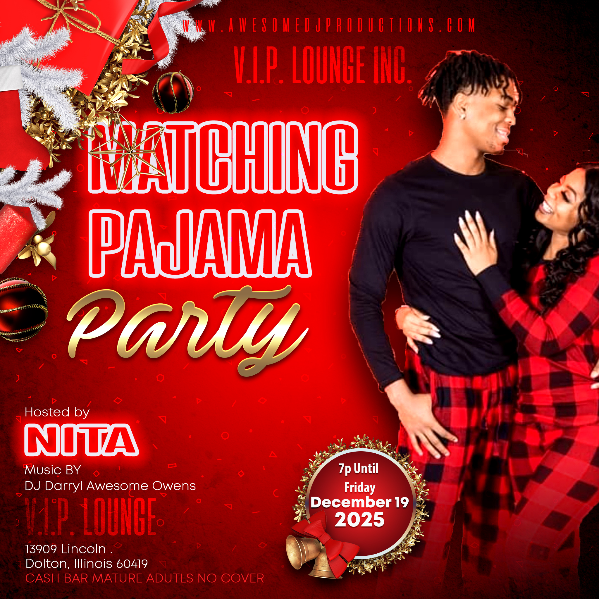 Read more about the article Matching Pajama Xmas Party