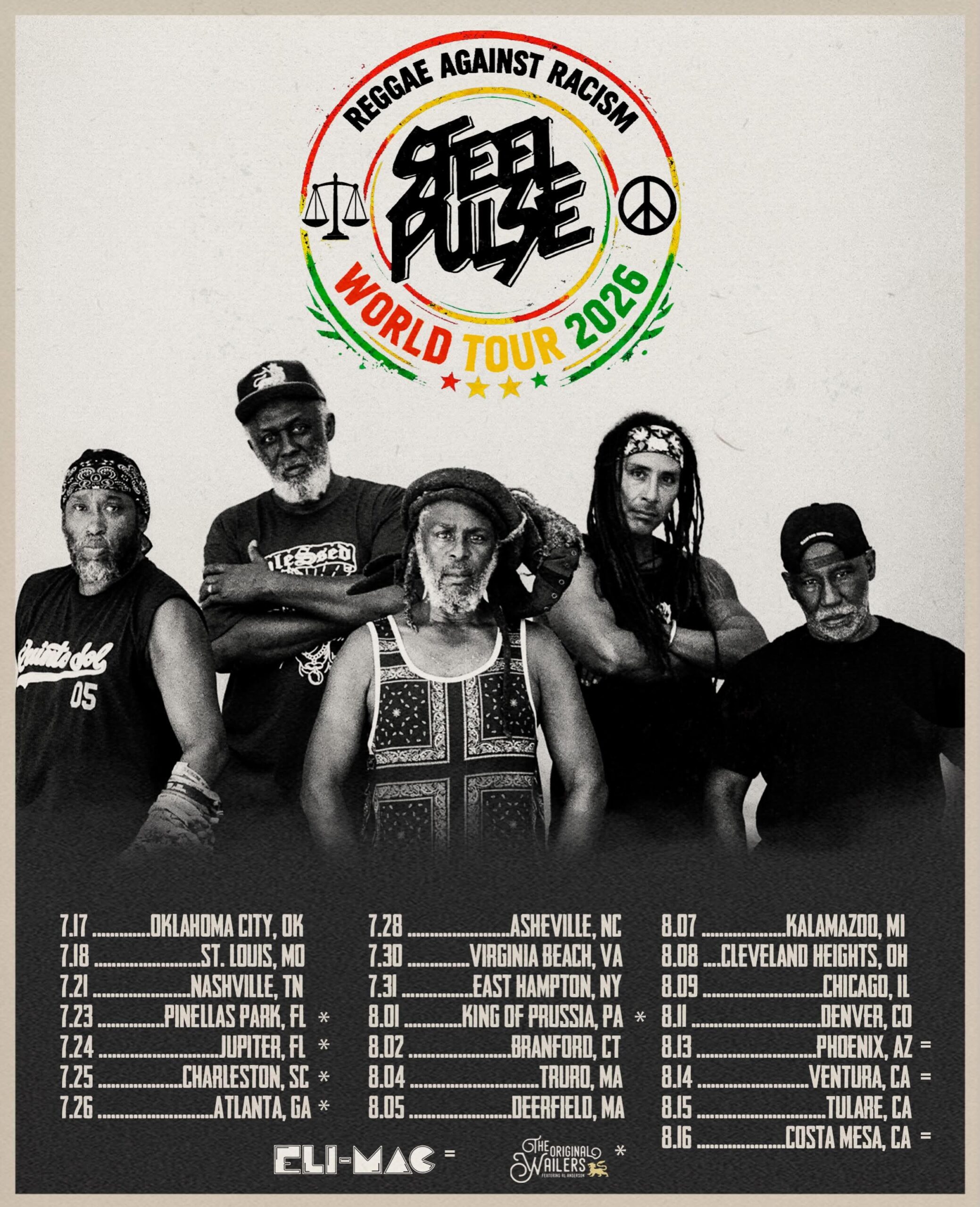 Reggae against racism Steel Pulse