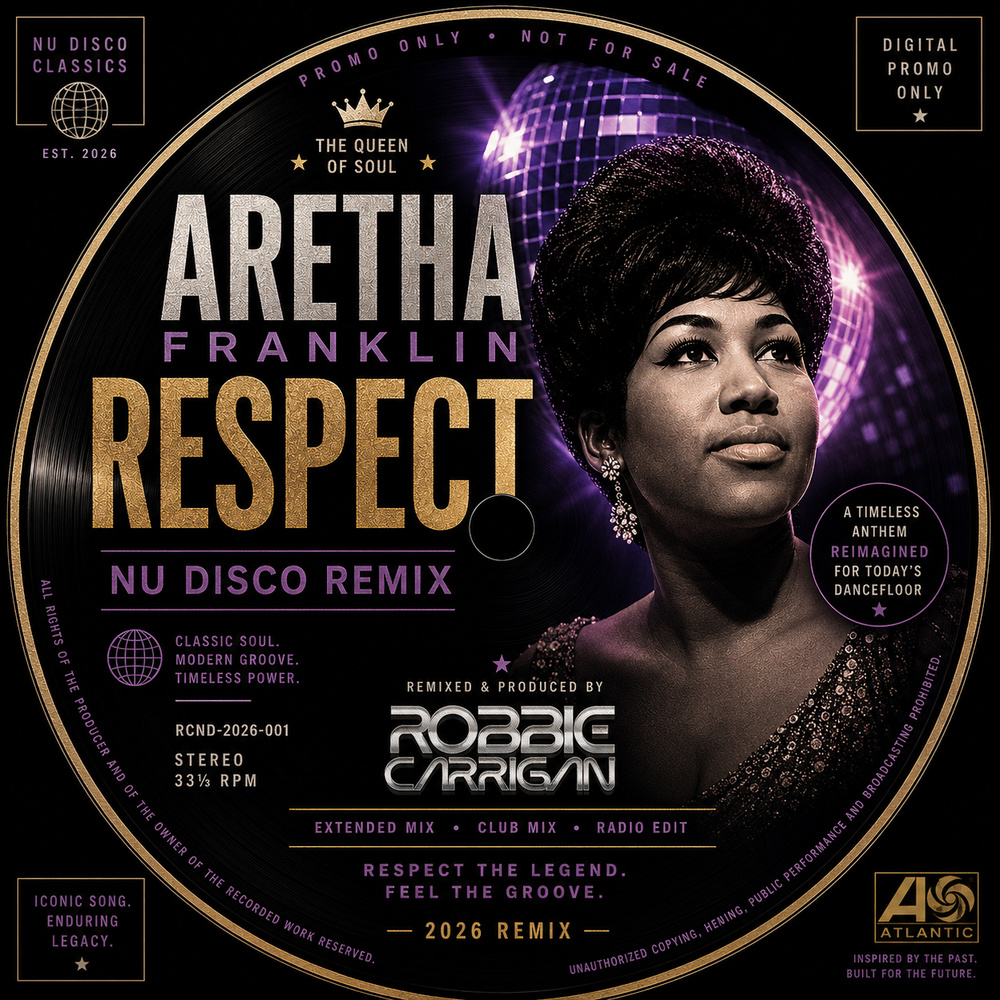 Read more about the article R.E.S.P.E.C.T (Robbie Carrigan 2026 NuDisco Radio) Aretha Franklin