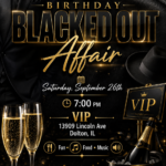 Darren’s 60th Blackout Party